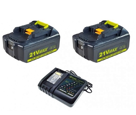 Комплект акумуляторів + зарядний TITAN CORE SET4