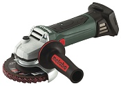 Кутова шліфувальна машина акумуляторна Metabo W 18 LTX 125 Quick