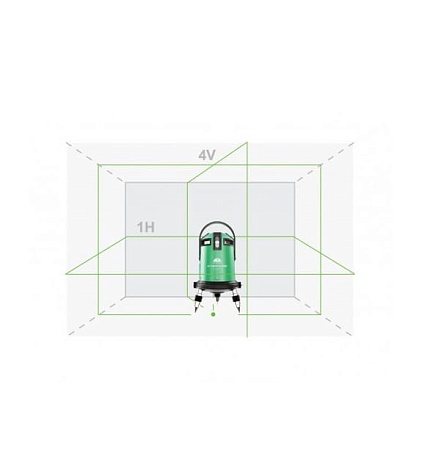 Нивелир лазерный линейный ADA 6D SERVOLINER Green (А00500)