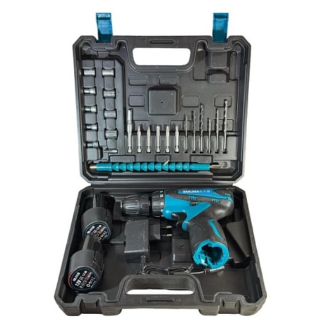 Шуруповерт аккумуляторный Sakuma BLUE CDC212M SET
