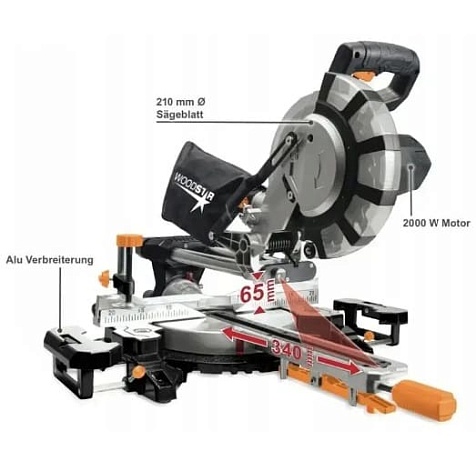 Пила торцевая Scheppach (Woodstar) SL99LXU