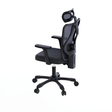 Кресло офисное, дышащий текстиль Maxxter OC-ONYX