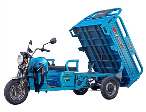 Электроскутер трехколесный Maxxter CARRIER MAX (Blue)