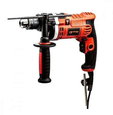 Дрель ударная GTM DI-13/750ER (M)