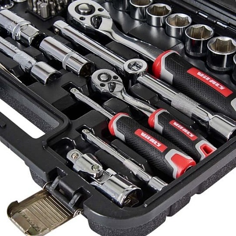 Набор торцевых головок 1/4″ и 1/2″ Vitals Master 73 предмета (186166)