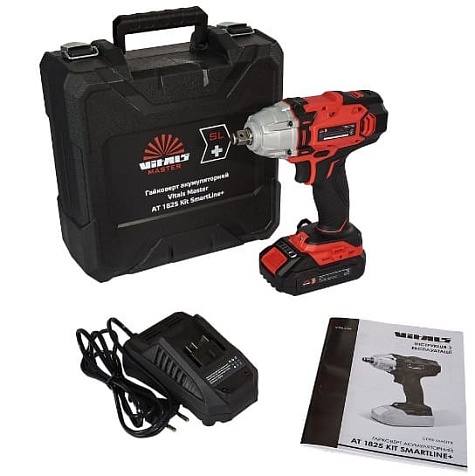 Гайкокрут акумуляторний Vitals Master AT 1825 Kit SmartLine+