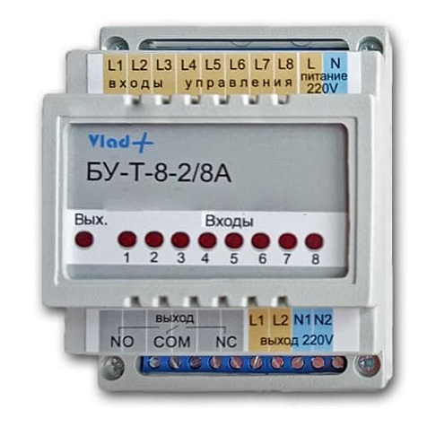 Блок управления Salus БУ-Т-8-2/8А