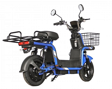 Электровелосипед Maxxter RUNNER 1500 Вт (Black-Blue)