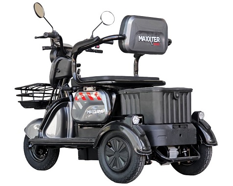 Электроскутер трехколесный Maxxter ANT LI (Gray)