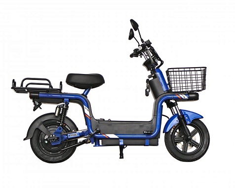 Электровелосипед Maxxter RUNNER 1500 Вт (Black-Blue)