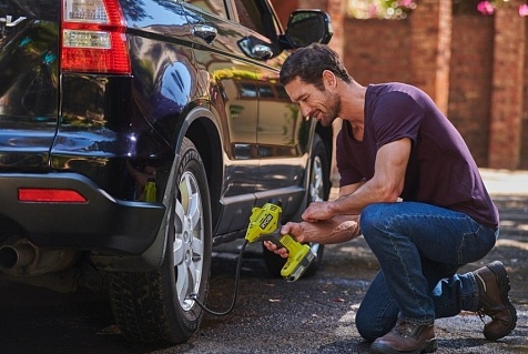Компресор акумуляторний Ryobi R18PI-120GJ