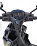 Електроскутер Maxxter LEON (Blue) 2500 Вт, 65 км/год
