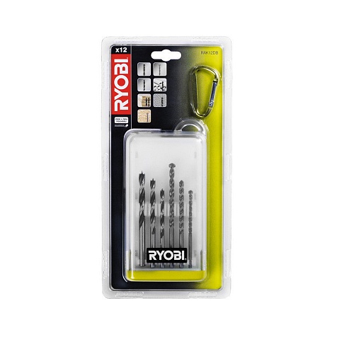 Набор сверл Ryobi RAK12DB