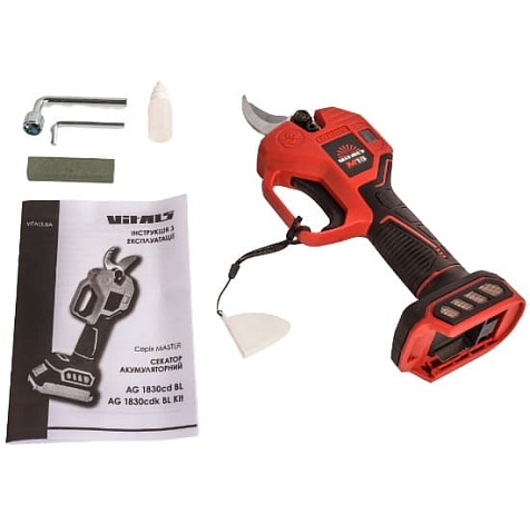 Секатор аккумуляторный Vitals Master AG 1830cd BL