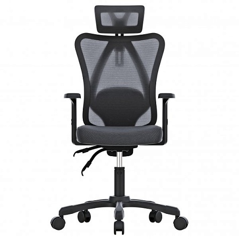 Кресло офисное, дышащий текстиль Maxxter OC-ONYX