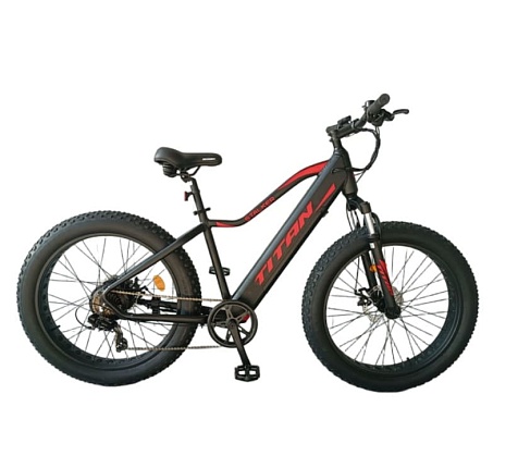 Электровелосипед E-TITAN Stalker 26.4 18 (red-black)