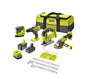 Набор инструментов Ryobi R18CK4F-252S