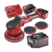 Полировальная машина аккумуляторная Flex XFE 15 150 18-EC Set (533021)