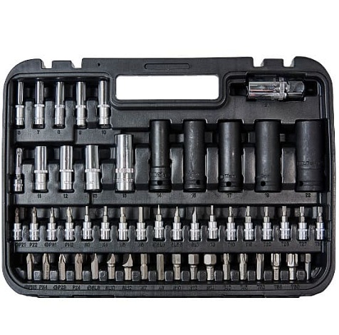 Набор торцевых головок 1/4″ и 1/2″ Vitals Master Impact + Superlock 111 предметов (186169)