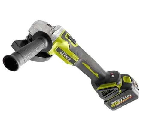 Кутова акумуляторна безщіткова ШМ ELTOS МШУ-125/20BL-1