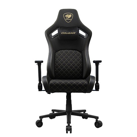 Кресло геймерское, дышащая ткань Cougar DEFENSOR GOLD F