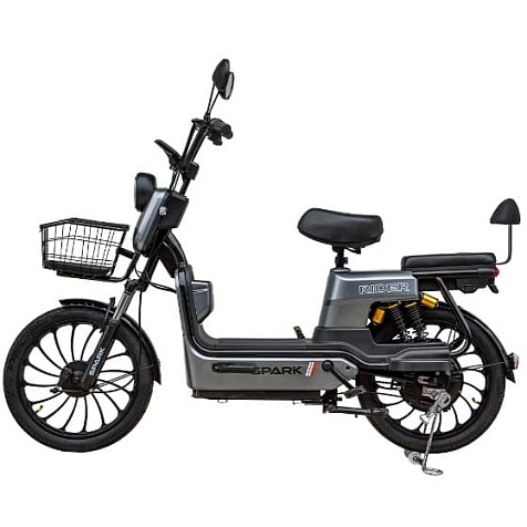 Электровелосипед SPARK RIDER 14" 48V/500W/20Ah grey