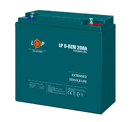 Аккумулятор для электроскутера LP 6-DZM-20 Ah