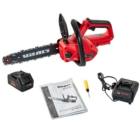 Пила цепная аккумуляторная Vitals AKZ 1830n Kit