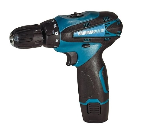 Шуруповерт аккумуляторный Sakuma BLUE CDC212M SET