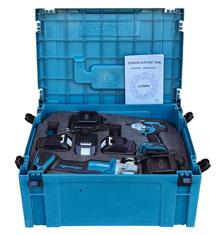 Набор аккумуляторных инструментов Sakuma BLUE CX4T