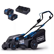 Газонокосилка аккумуляторная Scheppach BC-MP380-X SET XL2 (5911414400)