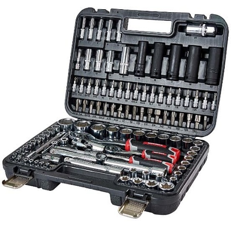 Набор торцевых головок 1/4″ и 1/2″ Vitals Master Impact + Superlock 111 предметов (186169)