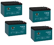 Комплект аккумуляторов для электровелосипеда LP 48В 12А