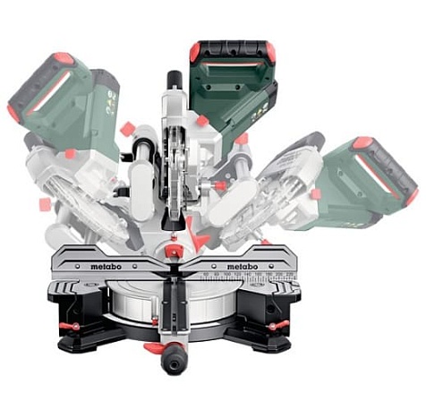 Пила торцювальна Metabo KGSV 216 МС з протяжкою