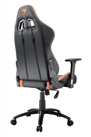 Кресло геймерское, дышащая экокожа Cougar Armor PRO Black/Orange